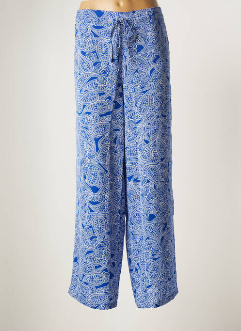 Pantalon large bleu MARINA V pour femme