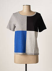 T-shirt gris MARINA V pour femme seconde vue