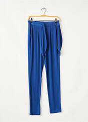 Pantalon slim bleu GEISHA pour femme seconde vue