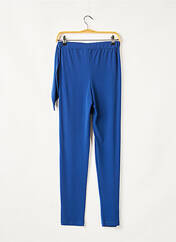 Pantalon slim bleu GEISHA pour femme seconde vue