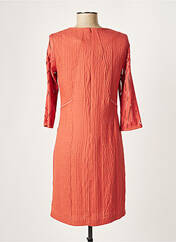 Robe courte orange ET COMPAGNIE pour femme seconde vue