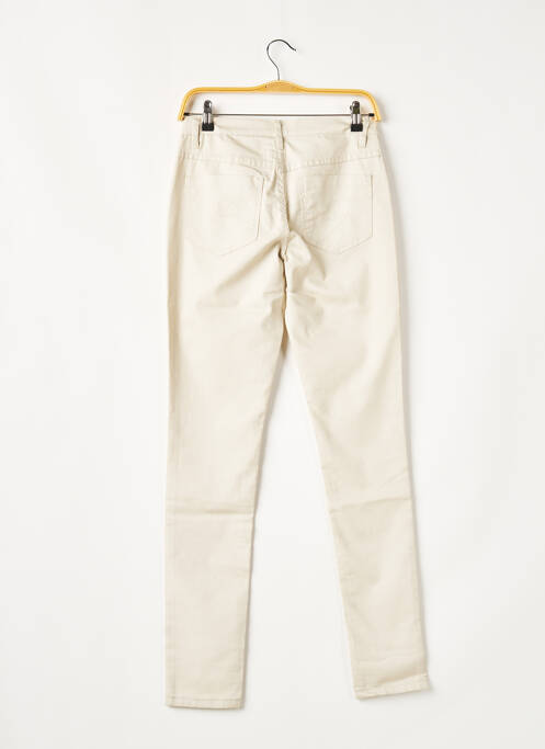 Pantalon slim beige GEISHA pour femme