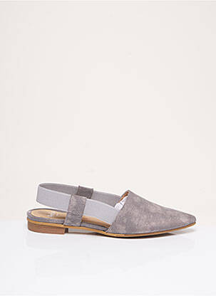 Sandales/Nu pieds gris PERLATO pour femme