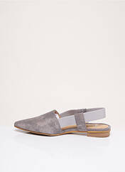 Sandales/Nu pieds gris PERLATO pour femme seconde vue