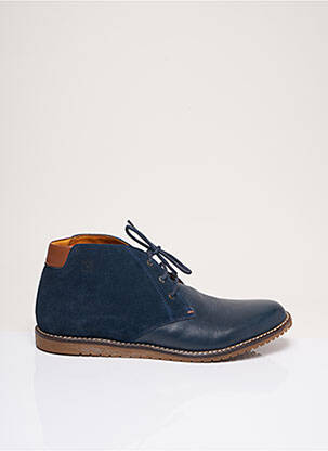 Bottines/Boots bleu WHOOZ pour homme
