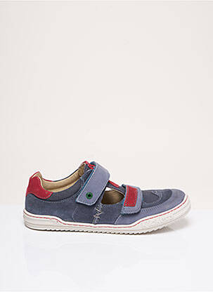 Baskets bleu KICKERS pour garçon