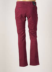 Pantalon chino rouge CAMBRIDGE pour homme seconde vue