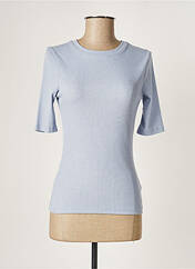 T-shirt bleu NA-KD pour femme seconde vue