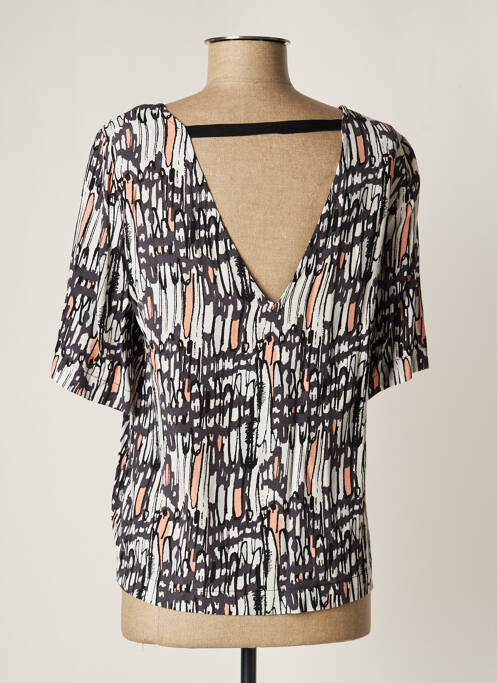 Blouse gris SUNCOO pour femme