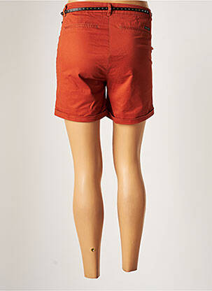 Short fermeture zippée sous rabat boutonné taille normale marron MAISON SCOTCH femme