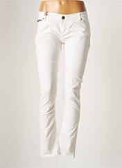 Pantalon droit blanc SIXTY SEVEN pour femme seconde vue
