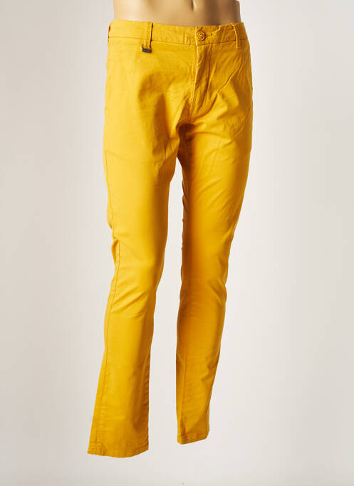 Pantalon droit jaune BEING HUMAN pour homme