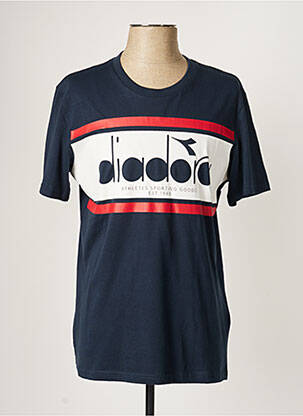 T-shirt bleu DIADORA pour homme