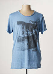T-shirt bleu BOOM BAP pour homme seconde vue