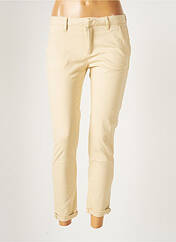 Pantalon 7/8 beige REIKO pour femme seconde vue