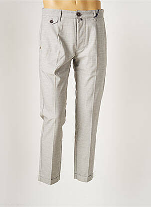 Pantalon chino gris FREEMAN T.PORTER pour homme