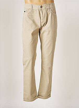 Pantalon droit beige SALSA pour homme