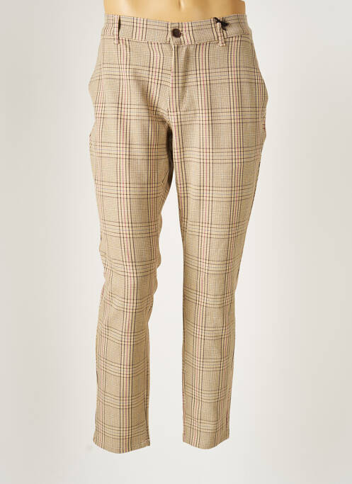 Pantalon droit beige ONLY&SONS pour homme
