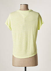 T-shirt jaune TOMMY HILFIGER pour femme seconde vue