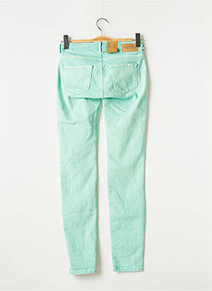 Pantalon droit poches vert MAISON SCOTCH femme