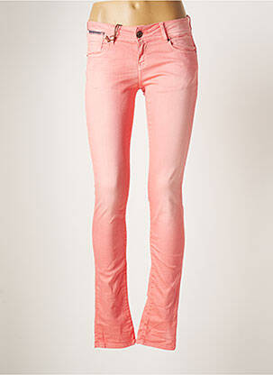 Pantalon droit poches orange DN 67 femme