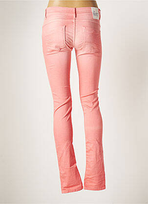 Pantalon droit poches orange DN 67 femme