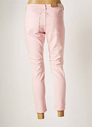 Pantalon droit poches rose MAISON SCOTCH femme