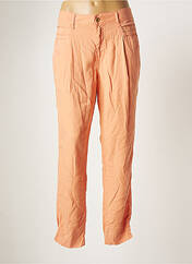 Pantalon droit orange GLÜEN pour femme seconde vue