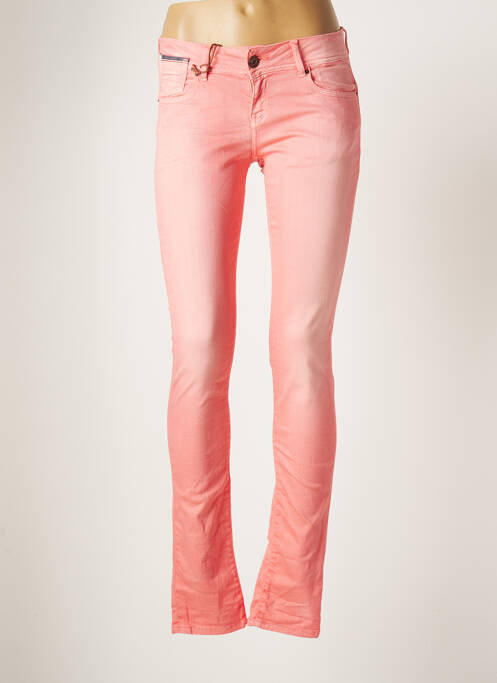 Pantalon droit orange DN 67 pour femme