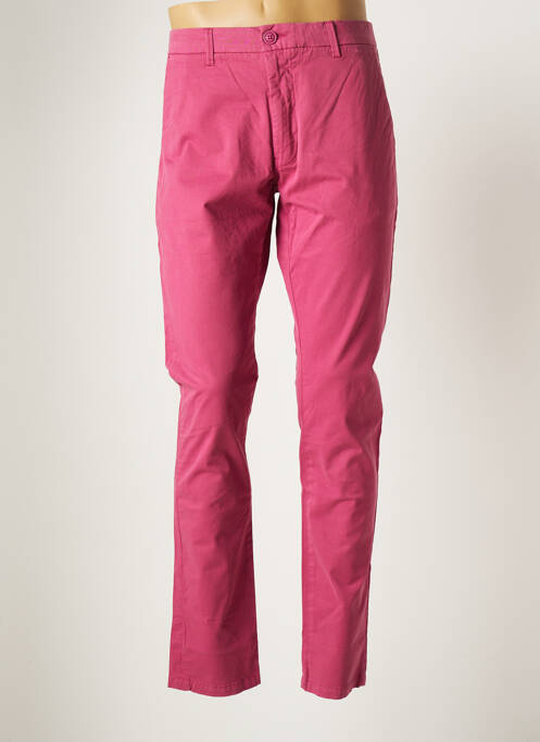 Pantalon droit rose BEING HUMAN pour homme