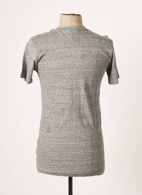 T-shirt gris ELEVEN PARIS pour homme