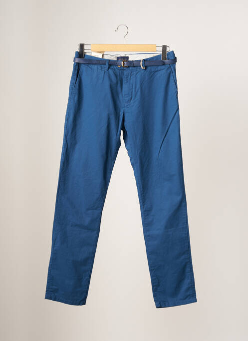 Pantalon chino bleu SCOTCH & SODA pour homme