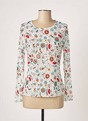 Top blanc FRANSTYLE pour femme