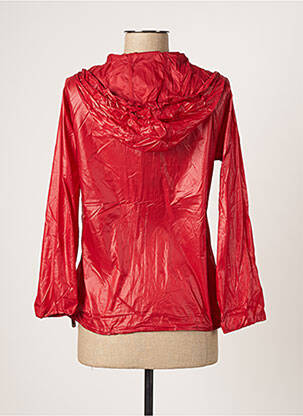 Coupe-vent poches a capuche rouge GLAMZ femme