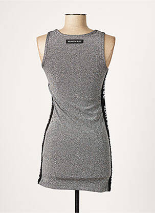 Tunique sans manche col rond gris HEAVEN MAY femme
