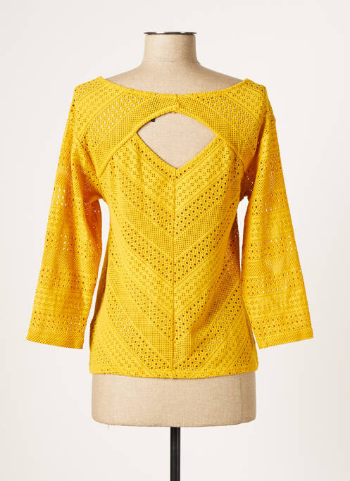 Top jaune PASSIONATA pour femme