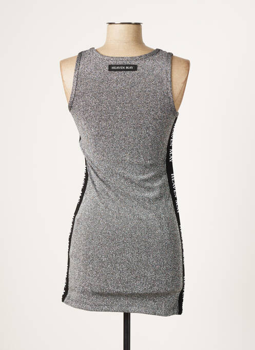 Tunique sans manche gris HEAVEN MAY pour femme