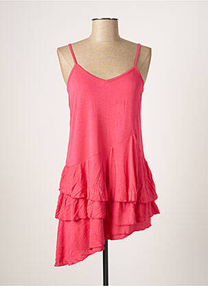 Top stretch fines bretelles rose VILA femme
