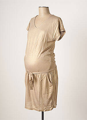 Robe maternité stretch jaune COLLINE femme