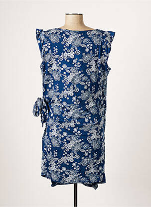 Robe maternité stretch bleu COLLINE femme