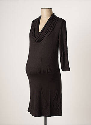 Robe maternité stretch noir COLLINE femme