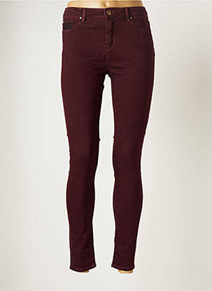Jeans skinny taille normale taille normale rouge LEE COOPER femme