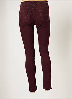 Jeans skinny taille normale taille normale rouge LEE COOPER femme