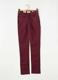 Jeans coupe slim slim taille normale rouge LEE COOPER femme