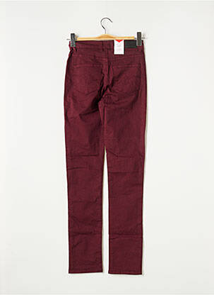 Jeans coupe slim slim taille normale rouge LEE COOPER femme