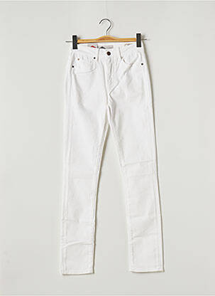 Jeans coupe slim stretch blanc LEE COOPER fille