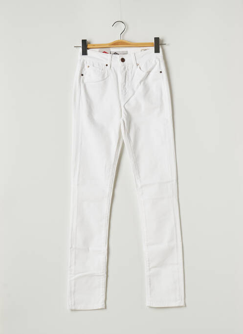 Jeans coupe slim stretch blanc LEE COOPER fille