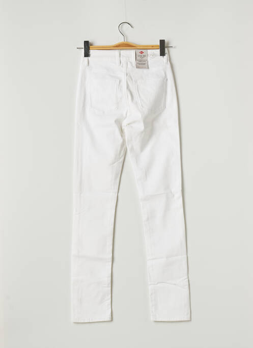 Jeans coupe slim blanc LEE COOPER pour fille