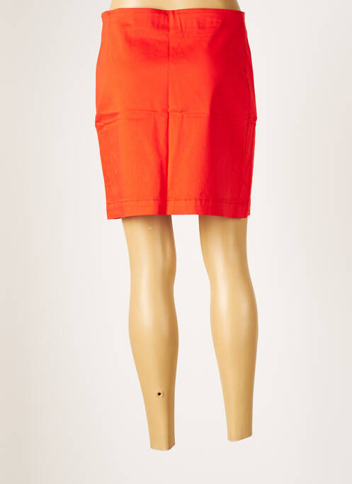 Jupe courte orange LA FIANCEE DU MEKONG pour femme