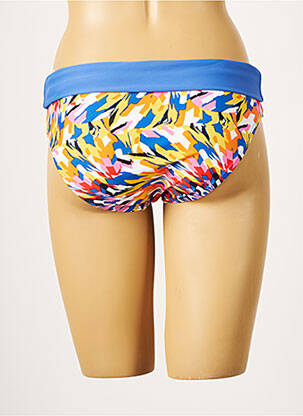 Bas de maillot de bain imprimé fantaisie culotte bleu BESTFORM femme